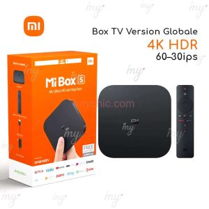 découvrez la xiaomi tv box s 4k : profitez du streaming ultra-haute définition, d’android tv, de google assistant et d’une expérience multimédia fluide sur votre téléviseur. un boîtier compact idéal pour transformer votre tv en smart tv !